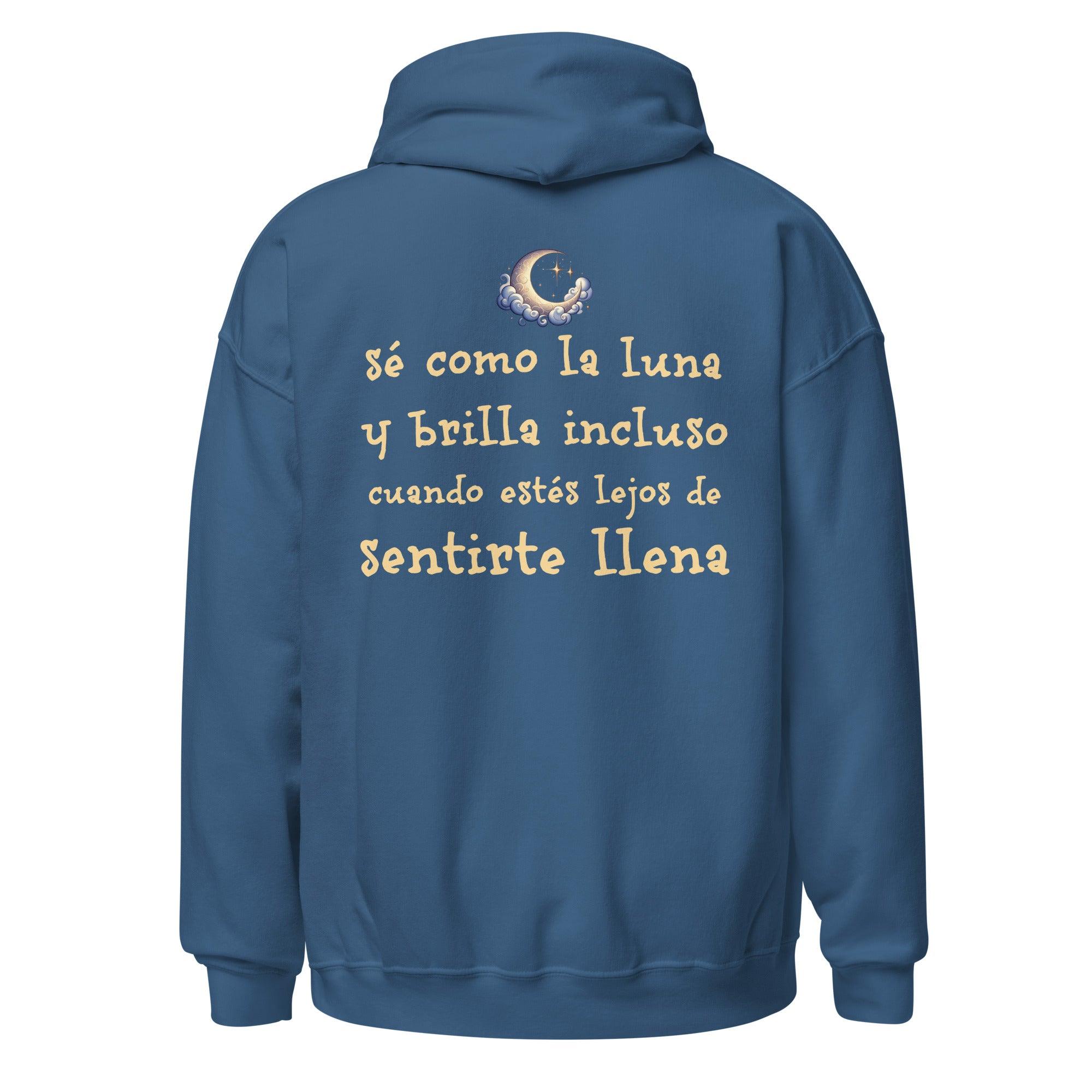 Sudadera mujer Se como la Luna